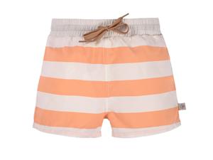 Lassig Zwempamper board short stripes - milky-peach girls